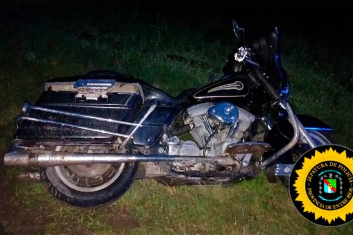 Joven al mando de moto de alta gama despistó y cayó en la Ruta 39