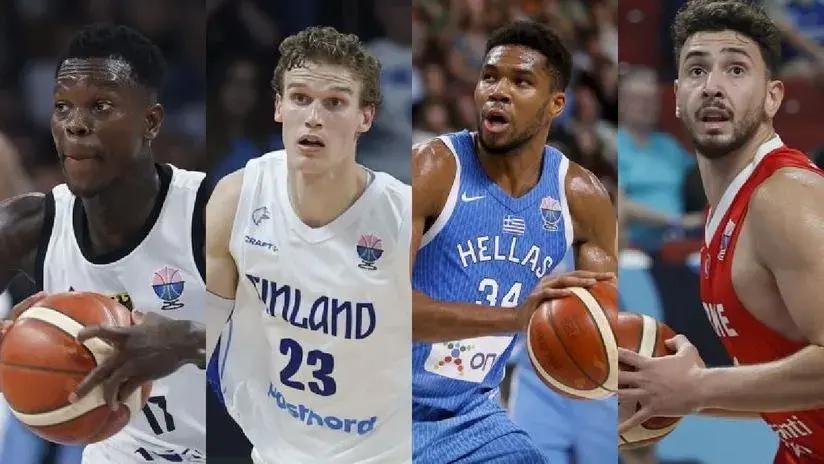 Alemania vs. Finlandia y Grecia vs. Turquía: cuatro selecciones luchan por el título del EuroBasket 2025