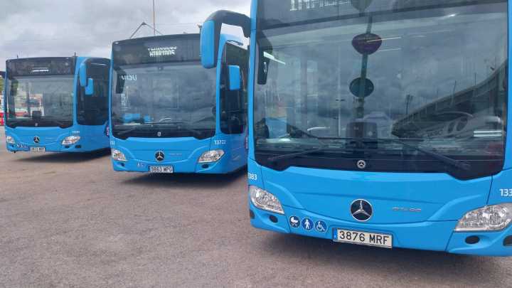 Viajes gratis en autobús urbano de Cartagena