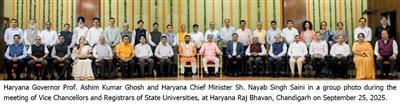 NEWS RECEIVED FROM RAJ BHAWAN HARYANA CHANDIGARH