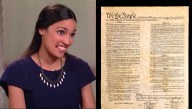 Ocasio-Cortez Terrified After Discovering Bizarre Object In Washington: The Constitution