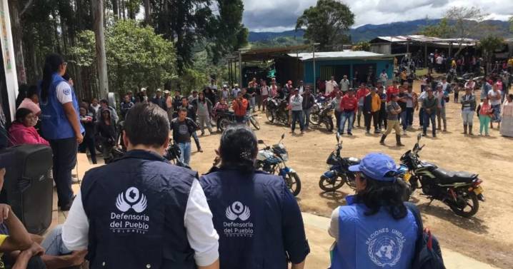 Defensoría alerta por desplazamientos en Anorí tras choques del Clan del Golfo y disidencias Farc