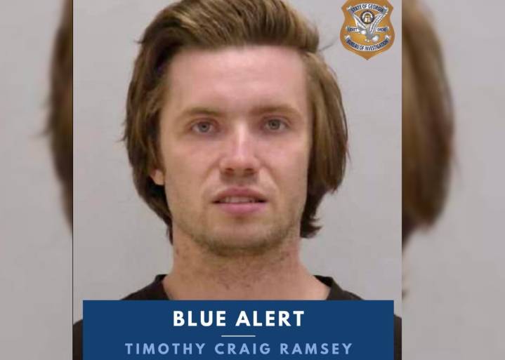 Georgia police captain shot in the head, suspect at large