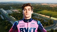 Franco Colapinto fue el encargado de mostrar el circuito del Gran Premio de Monza en el simulador de Alpine