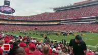 Langston University band performs at Chiefs