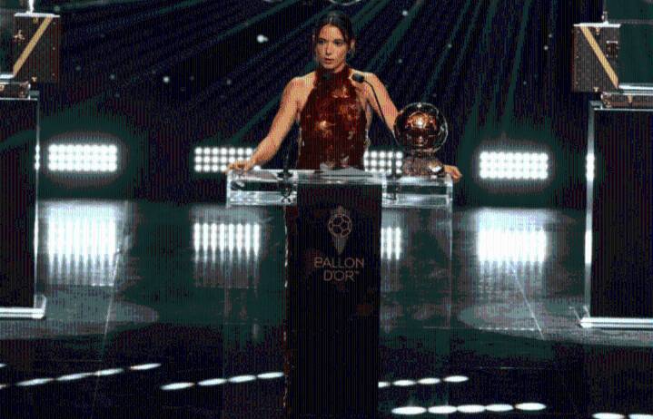 Balón de Oro: Aitana Bonmatí gana trofeo por tercera vez