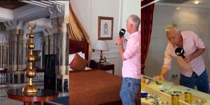 De la cama tallada al baño rosa: todos los detalles de la suite de lujo de Susana Giménez en el Palacio Çırağan