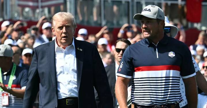 Donald Trump's four-word reaction to Europe taunting him over Ryder Cup victory