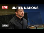 LIVE: Volodymyr Zelenskyy at the United Nations