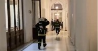 Incendio y evacuación en Casa Rosada: inició cerca del despacho de Santiago Caputo