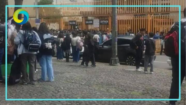 Desalojan la Prepa 8 de la UNAM por supuesta amenaza de bomba