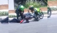 Policía neutralizó a dos fleteros en el momento que asaltaban a su víctima