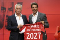 Mourinho enjoys return to Portugal as Benfica wins in his first game