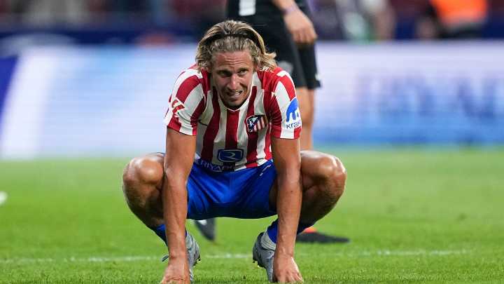 Marcos Llorente, en una foto de Luis Milla con una pequeña nube en el cielo: "Fumigada"