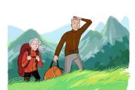 We returned to backpacking at an older age, when everything seemed heavier
