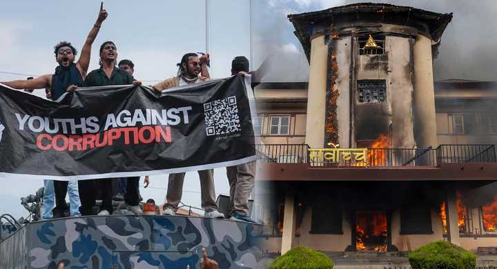 Nepal: Esposa de exprimer ministro pierde la vida en incendio en su casa provocado por manifestantes