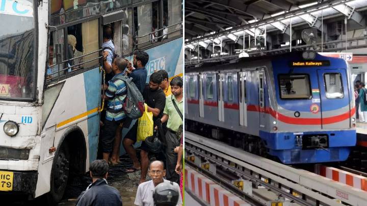 Kolkata rains: Train and metro services hit, traffic halted, schools shut ahead of Durga Pujo holidays