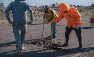Municipio de Rawson trabaja sobre la colocación de retardadores de velocidad