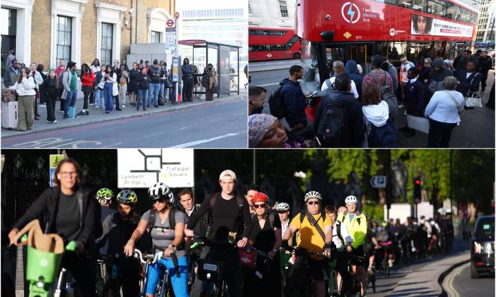 Tube strike latest LIVE: London Underground and DLR hit by RMT walkouts on 'torrid Tuesday'