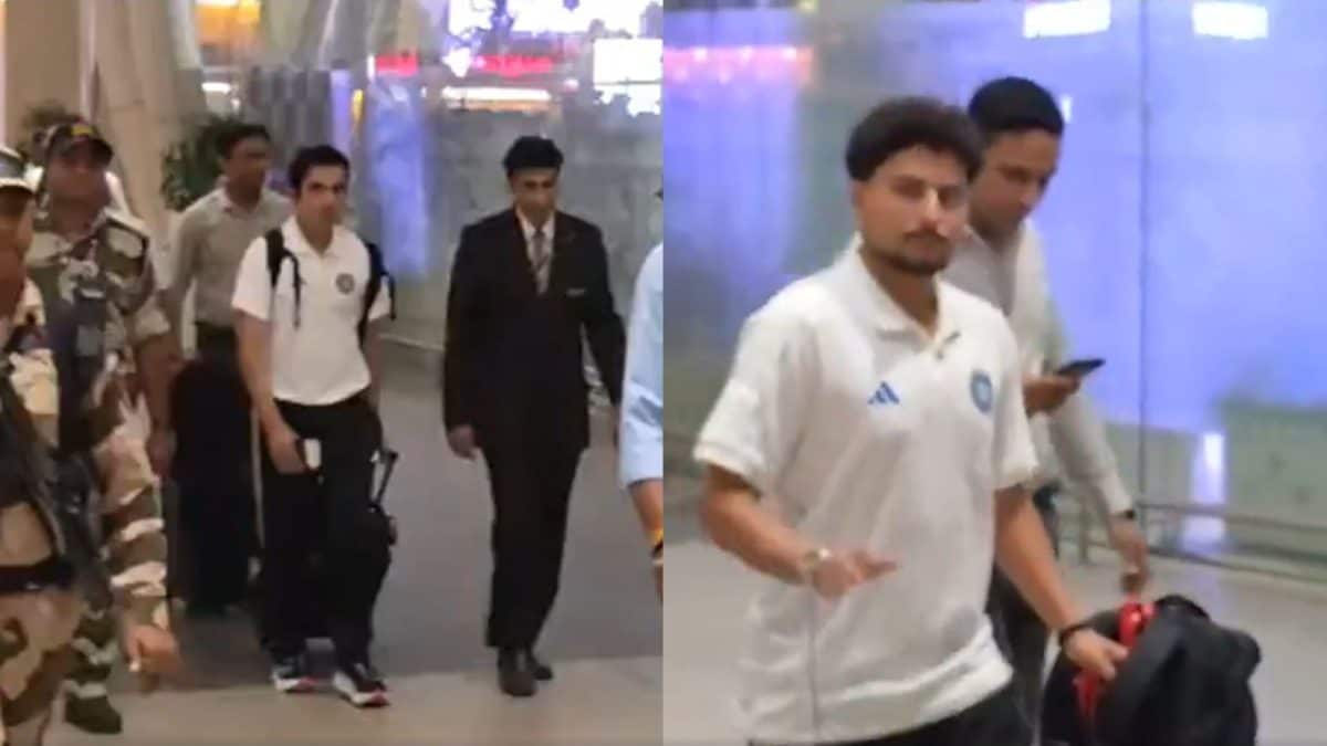 Gautam Gambhir & Kuldeep Yadav Spotted In Ahmedabad Ahead Of Windies Test