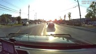 Dashcam video: Wanted fugitive crashed into innocent driver in Westlake