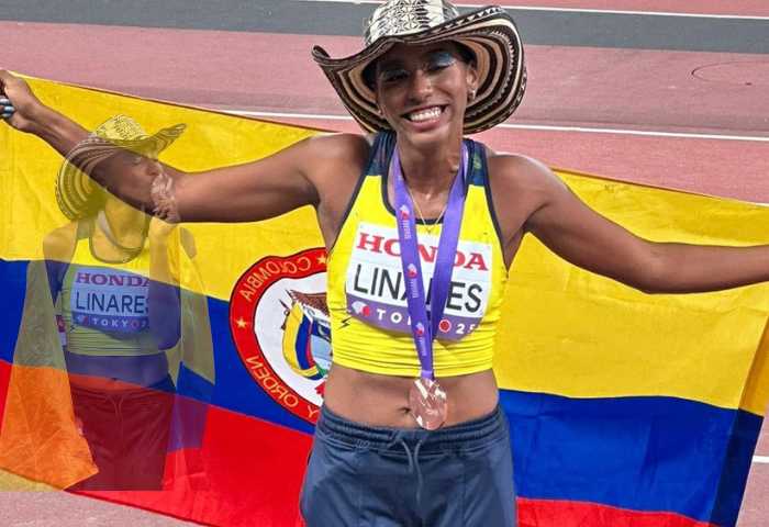 Orgullo Unimagdalena: Natalia Linares conquista medalla de bronce en el Mundial de Atletismo en Tokio