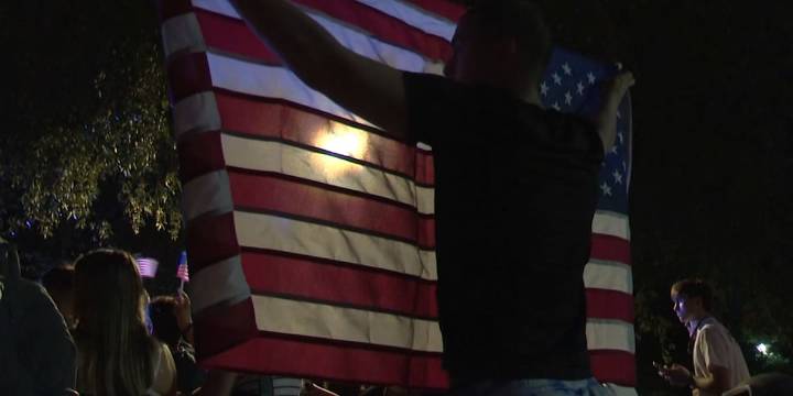Texas A&M students join in prayer for conservative activist Charlie Kirk killed in Utah