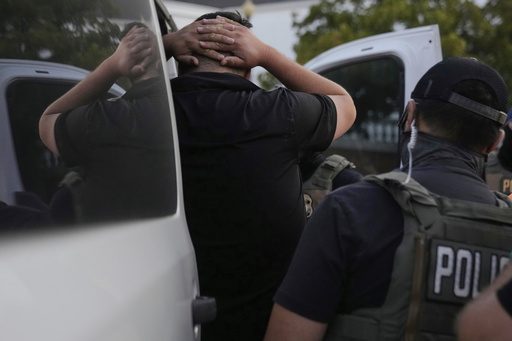 ICE arrests nearly 550 in Chicago area as part of ‘Midway Blitz’