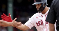 Carlos Narváez gets 1st career pinch hit, Trevor Story hits strange homer as Red Sox beat Guardians