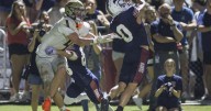 A first-year football player made a game-defining stop in the Hannan