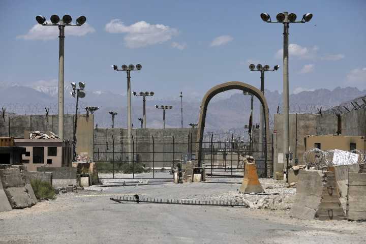Trump suggests U.S. troops could return to Afghan base over China concerns