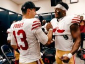 Los 49ers salieron con la victoria en Seattle con un touchdown a minuto y medio del final
