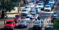 Choque genera caos vial en avenida Ventura Puente de Morelia