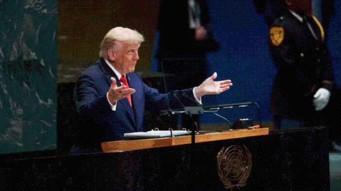 Trump rechaza reconocer a Palestina en la ONU