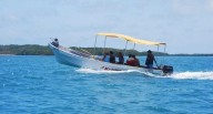 Rescatan a ocho tripulantes de lancha varada en Morrocoy