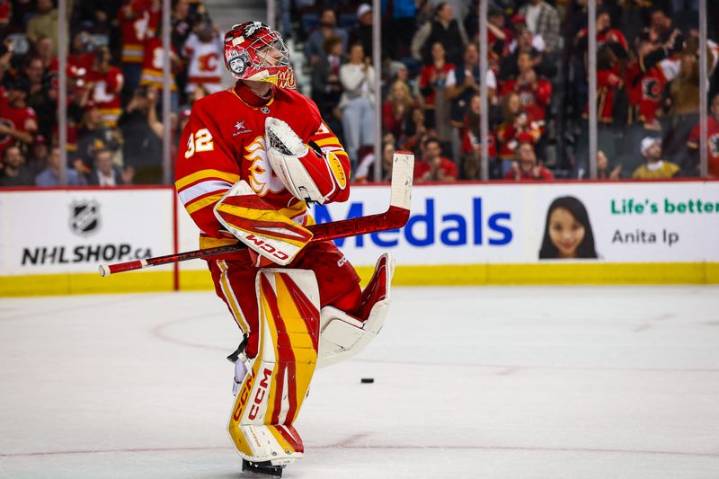 Flames G Dustin Wolf signs 7-year, $52.5M extension