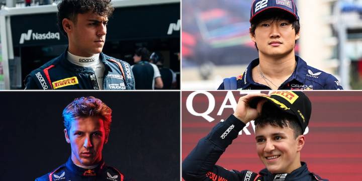 La Fórmula 1 analizó a los cuatro candidatos a ocupar las butacas vacantes en los dos equipos de Red Bull durante 2026