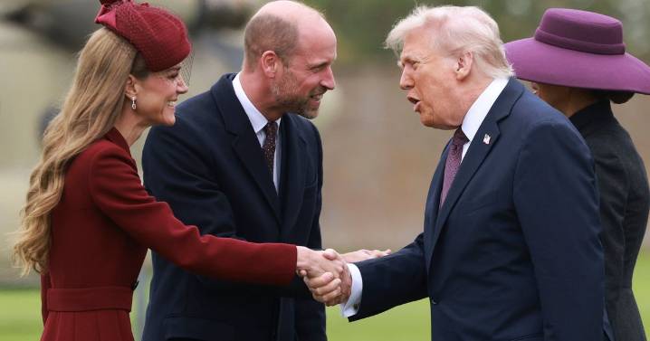 Donald Trump breaks Royal protocol just seconds after reaching Windsor Castle