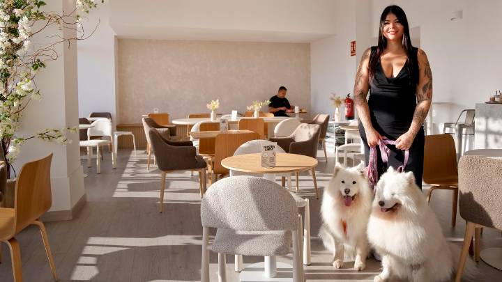 Sammy Pet, el café que aman los perritos de A Coruña