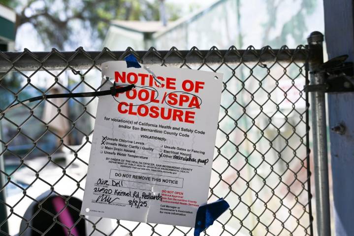 Residents of a Redlands nudist ranch — known for a double killing — say the owners are forcing them to wear clothes, move out