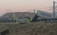 Herido grave el maquinista del tren de Zaragoza descarrilado: estado de salud y última hora