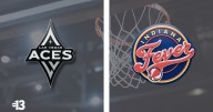 The Aces eye second victory during matchup against the Fever at Game 3