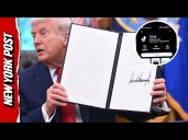 Trump Signs TikTok Deal That Gives American Investors Majority Control