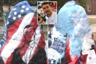 Lefty UNC Wilmington students paint over Charlie Kirk tribute