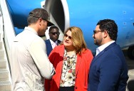 En Puerto Rico el secretario de Guerra estadounidense Pete Hegseth
