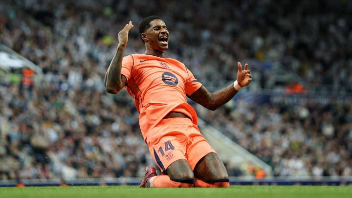 Rashford se viste de Lamine Yamal y Barcelona vence a Newcastle