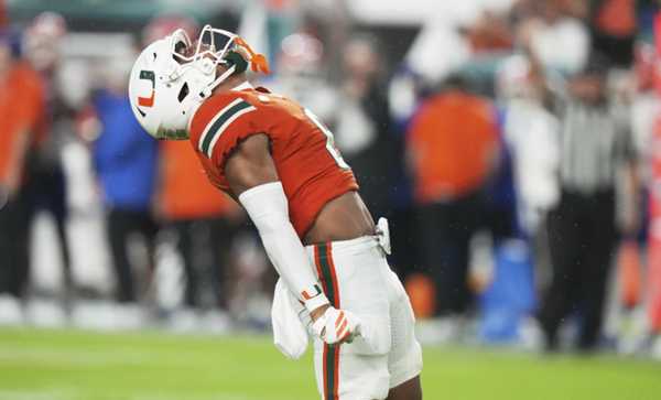 Miami jumps to No. 2 in AP football poll behind Ohio State