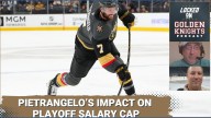 Vegas Golden Knights defenseman Alex Pietrangelo's impact on the new playoff LTIR salary cap rules