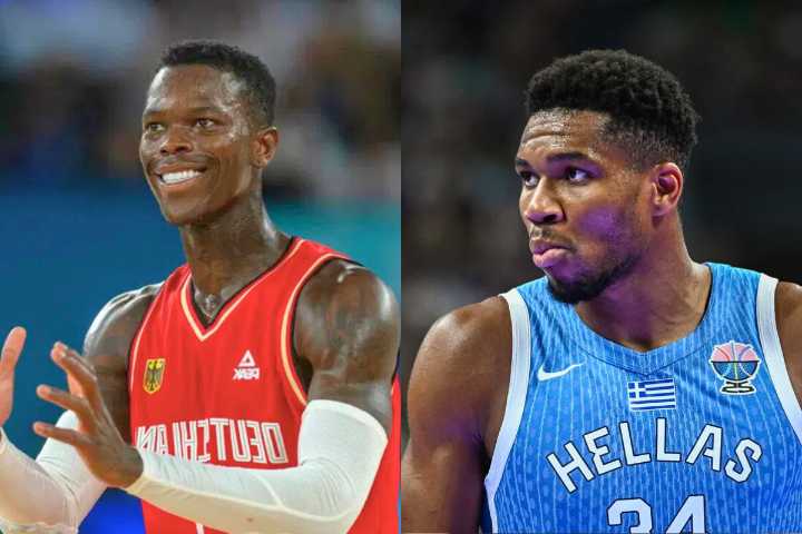 Dennis Schroder Reveals Private Conversation With Giannis Antetokounmpo After EuroBasket Win After the triumphant EuroBasket win, Dennis Schroder sends love and respect to opponent Giannis Antetokounm
