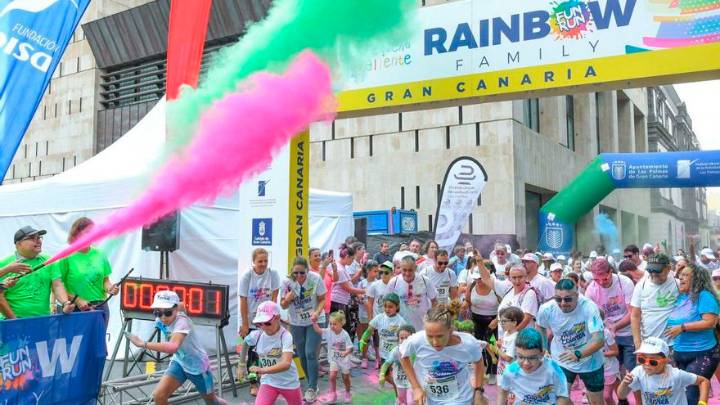 La solidaridad cruza la meta entre colores y diversión en familia